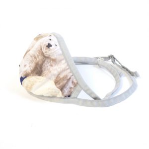 kids face mask polar bear