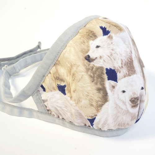 Kids Face Mask Polar Bear - PREMIUM KIDS - Copenhagen Mask